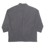 Denim Look Mens Jacket Black L