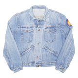 POP 84 Lousma Fullerton Columbia Space Shuttle Mens Denim Jacket Blue S