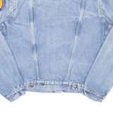 POP 84 Lousma Fullerton Columbia Space Shuttle Mens Denim Jacket Blue S