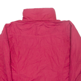 COLUMBIA Womens Coat Red Nylon Hooded XL