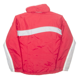 COLUMBIA Girls Rain Coat Red Nylon Hooded 14-15Y
