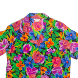 LINDSEY BLAKE Womens Printed Shirt Pink Collared Floral M