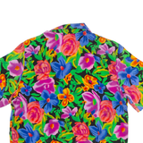 LINDSEY BLAKE Womens Printed Shirt Pink Collared Floral M
