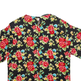 Womens Printed Blouse Red Floral M