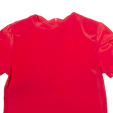 SARA STEPHEN Womens Blouse Red S