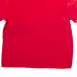 SARA STEPHEN Womens Blouse Red S