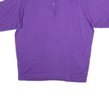 Womens Shirt Purple Collared XL