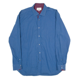 TED BAKER Mens Shirt Blue Long Sleeve L