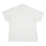 Mens Shirt Blue Striped XL