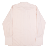 M CLUB Mens Formal Shirt Pink 90s Long Sleeve L