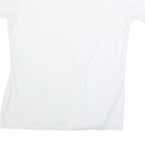 M LUXOR Mens Shirt White 90s Striped L