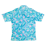 Mens Shirt Blue Floral M