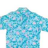 Mens Shirt Blue Floral M