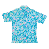 Mens Shirt Blue Floral M