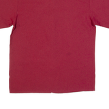 FUH DANG Mens Plain Shirt Red L
