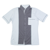 EILLON Mens Plain Shirt Blue M