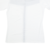 EILLON Mens Plain Shirt White M