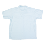 HABAND Mens Plain Shirt Blue L