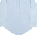 RALPH LAUREN Chaps Mens Plain Shirt Blue Long Sleeve S