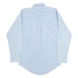 RALPH LAUREN Chaps Mens Plain Shirt Blue Long Sleeve S