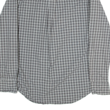 TOMMY HILFIGER Mens Shirt Grey Check Long Sleeve M