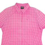 JACK WOLFSKIN Womens Shirt Pink Check XL