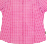 JACK WOLFSKIN Womens Shirt Pink Check XL