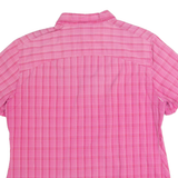 JACK WOLFSKIN Womens Shirt Pink Check XL