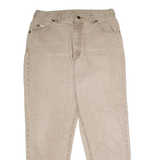 LEE Womens Jeans Beige Regular Mom W32 L28