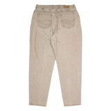 LEE Womens Jeans Beige Regular Mom W32 L28
