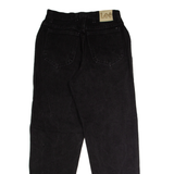 LEE Womens Jeans Black Regular Mom Charcoal Wash W26 L28