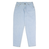 LEE Womens Jeans Blue Regular Mom W30 L29