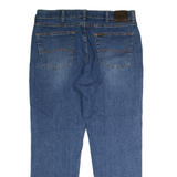 LEE Mens Jeans Blue Regular Straight W34 L26
