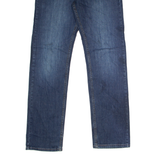 LEE Mens Jeans Blue Slim Straight Stone Wash W32 L34