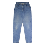 LEE Womens Jeans Blue Regular Straight Stone Wash W28 L33