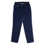 LEE Womens Jeans Blue Regular Straight W28 L28