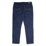 LEVI'S Mid Rise Womens Jeans Blue Regular Skinny W33 L30