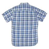 TOMMY HILFIGER DENIM Mens Shirt Blue 90s Plaid S