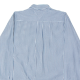 TOMMY HILFIGER Mens Shirt Blue 90s Camouflage Long Sleeve M