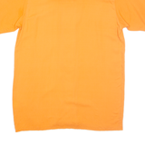 Womens Plain Shirt Orange Silk S