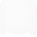 DE FURSAC Mens Plain Shirt White Long Sleeve M