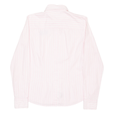 LA MARTINA Womens Shirt Pink Striped Long Sleeve M