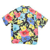 CV Womens Shirt Black Floral M