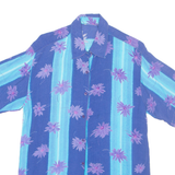 Womens Shirt Blue Floral S
