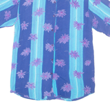Womens Shirt Blue Floral S