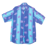 Womens Shirt Blue Floral S