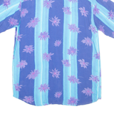 Womens Shirt Blue Floral S