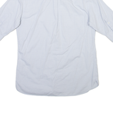 ALL SAINTS Mens Plain Shirt Blue S