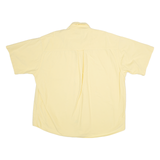 HILL & ARCHER Oxford Mens Plain Shirt Yellow XL