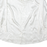 DEL MOD Womens Shirt White Floral Long Sleeve UK 22